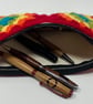 Crochet zip up pouch case travel size - Image 3