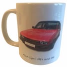 Ford Capri Mk3 1699 1981 - 11oz Ceramic Mug for the Enthusiast
