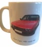 Ford Capri Mk3 1699 1981 - 11oz Ceramic Mug for the Enthusiast