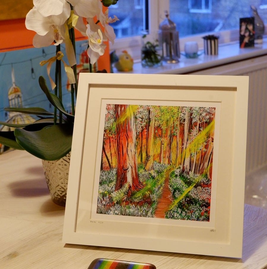 Rays Limited Edition Print - Framed 