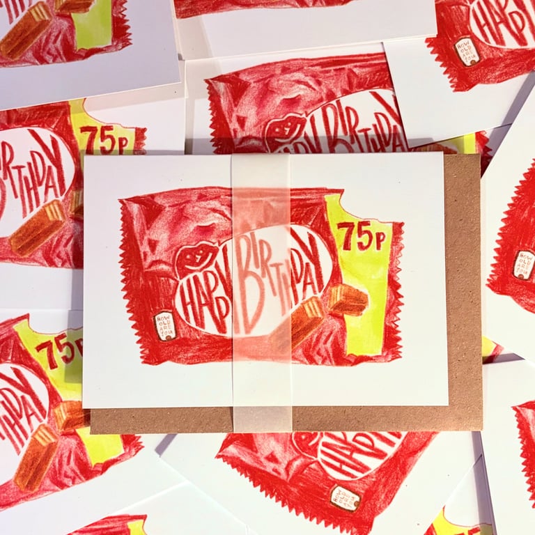 Chocolate Treat - Birthday Card