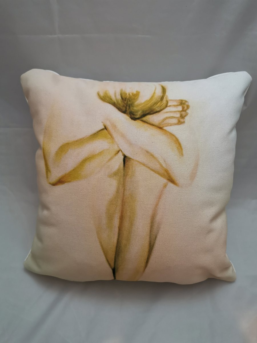Perceptio Oil Painting Decorative Cushion
