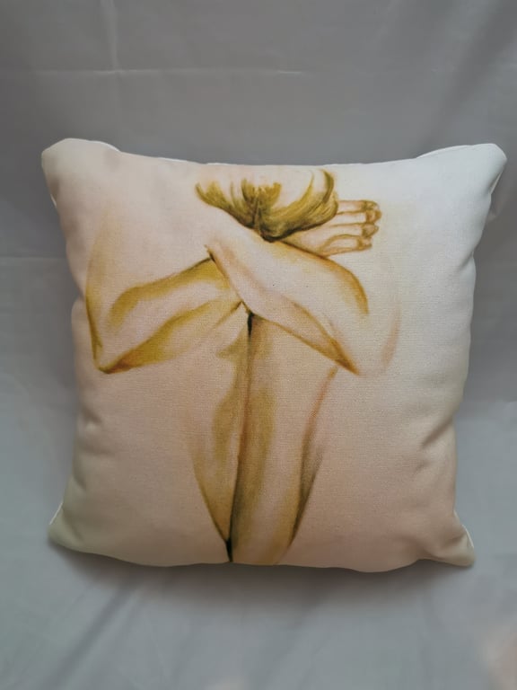 Perceptio Oil Painting Decorative Cushion