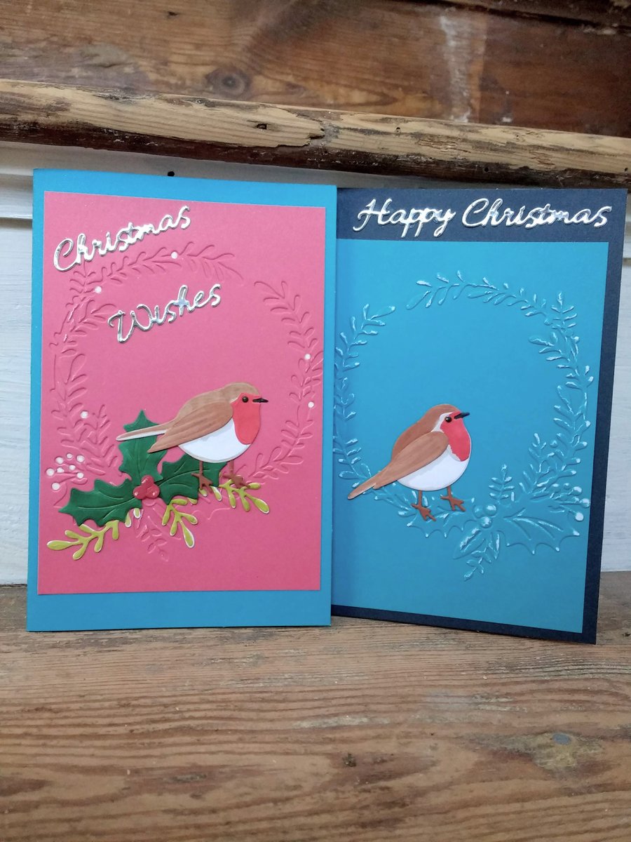 Christmas Robins Set