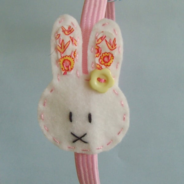 hairband handmade Rosie rabbit