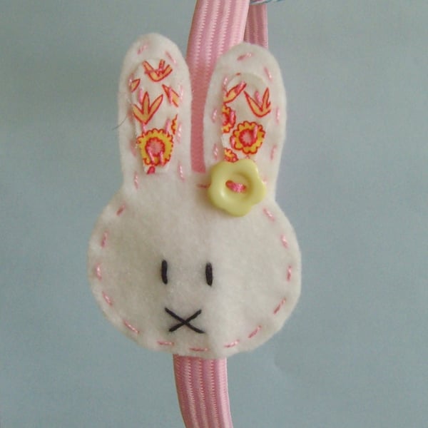 hairband handmade Rosie rabbit