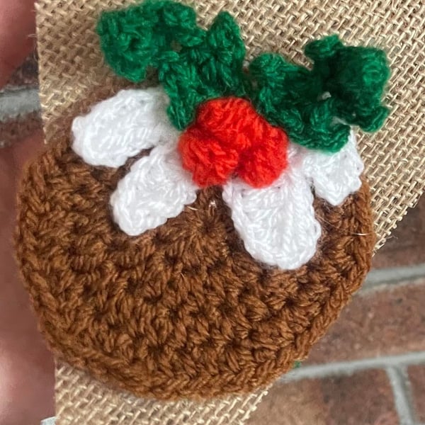 Christmas pudding bunting 
