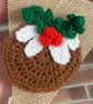 Christmas pudding bunting 