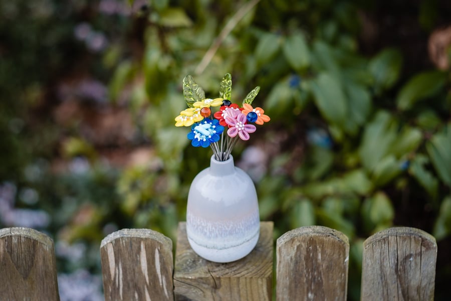 Love Boldly Flower Vase - Valentines Gift - Rainbow Love Flowers - LGBTQ