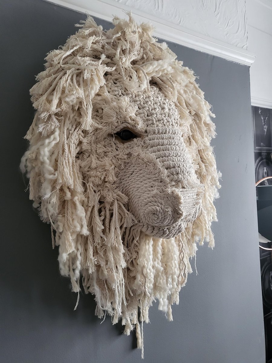 Lion Head Handmade simply beautiful