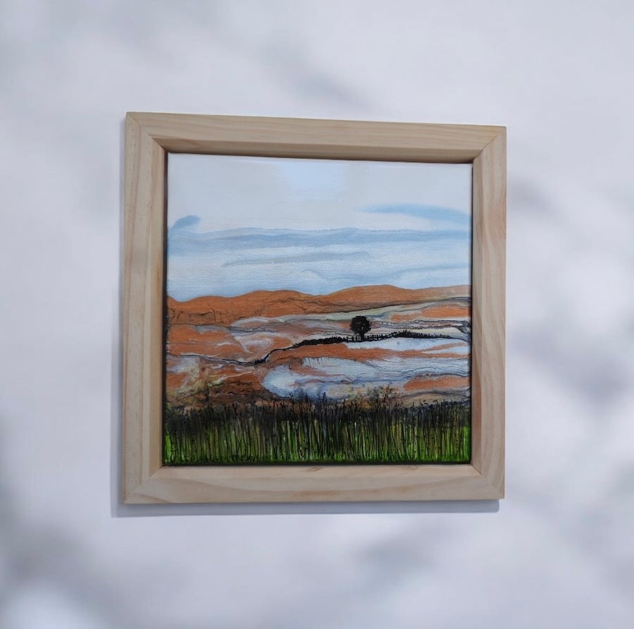 Northumberland hills - The Lone Tree 