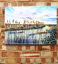 Big Sky Land and Skyscape Oil Painting : Ouse Fen Reeds and Wetlands - Image 7