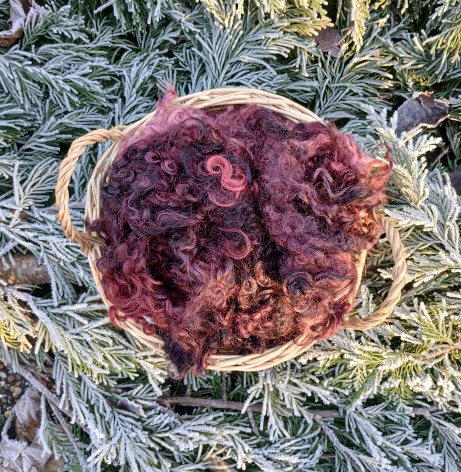 50g Maroon Gotland Fleece