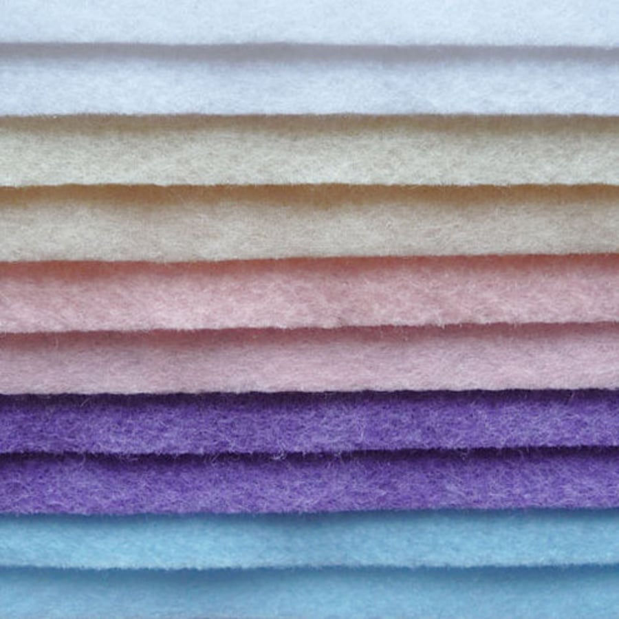 Felt - 'Baby' Recycled Felt Sheets