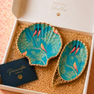 Bright Birds Trinket Dishes