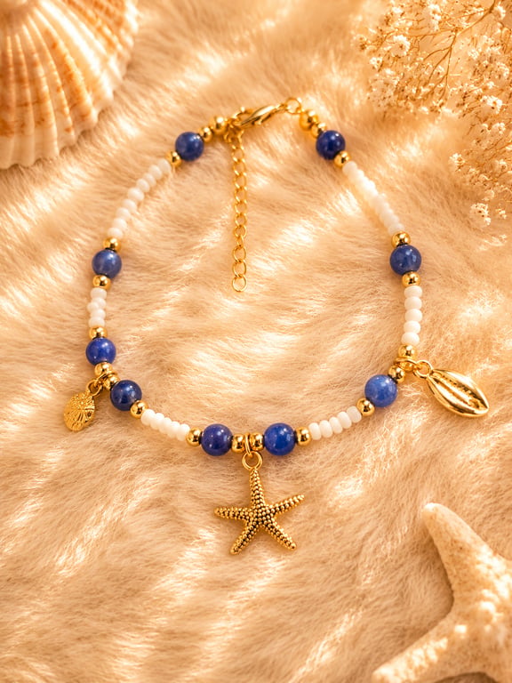 Coastal Starfish Anklet 