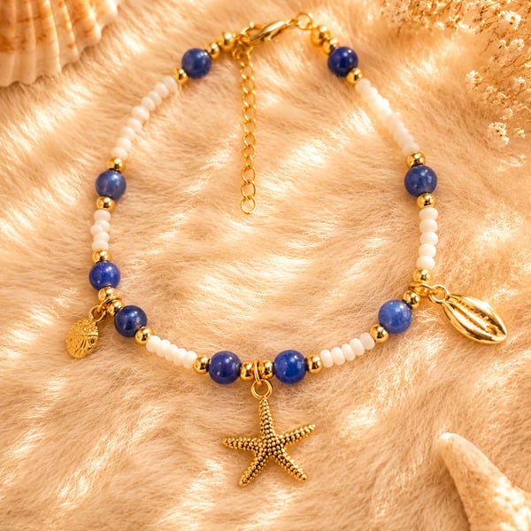 Coastal Starfish Anklet 