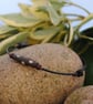 Friendship Bracelets-TWO leather ethnic & dot wood bead - Image 3