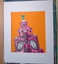 Liver building painting.