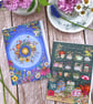 Set of 3 Cards, Nature Wheel of the Year, Tea Plants and Baby Animals  - Image 5