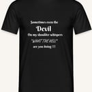 Devil t shirt, womens, mens various sizes