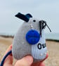 Sunday Pebble Earrings with happy face design - Image 5