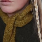 Scarf Handknitted neckerchief knit women accessories 