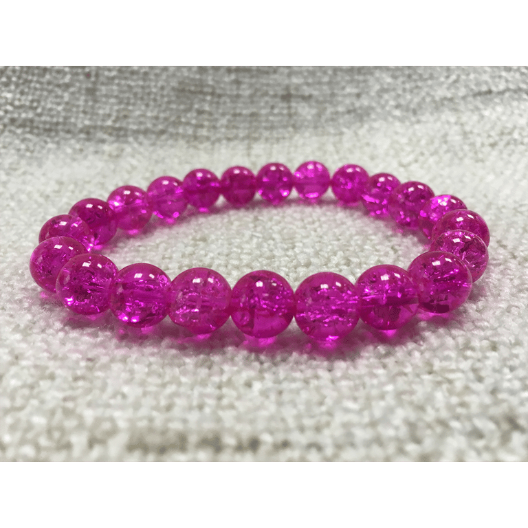 Pink Glass Bracelet DnD Magical Item