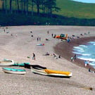 Budleigh Salterton Beach South Devon Photograph Print