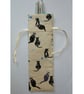 Crochet hook case black cats and balls of wool - Image 2