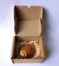 Cute ceramic stoneware pottery hedgehog ornament - Image 8