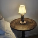 Handmade Wooden Bedside Table lamp