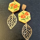 Nature-Inspired Artistic Earrings