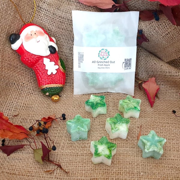 Christmas Fresh Apple and Cinnamon Vegan Wax Melts