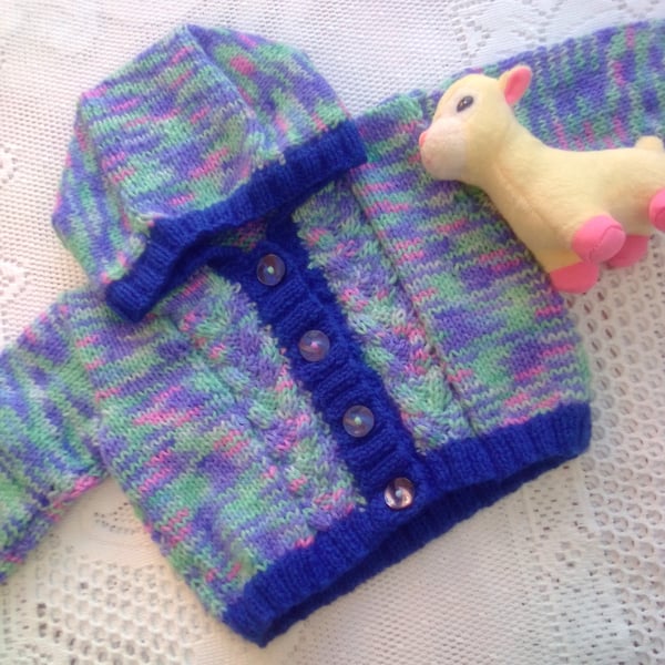 Hooded Jacket For Babies and Small Children, Children's Gift Ideas, Baby Jacket