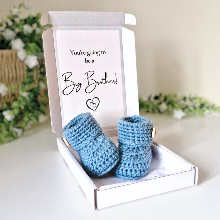 Big Brother Pregnancy Announcement Gift – Bootie Baby Reveal