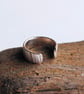 Sterling Silver Ear Cuff - Hammer Textured - 3mm  - Image 7