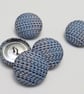 Silk Covered Buttons - Image 1