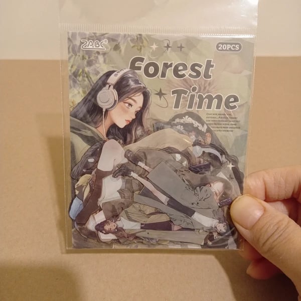 Forest Time PET Stickers