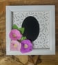 Floral picture frame