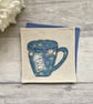 Mug coaster, tea lover gift
