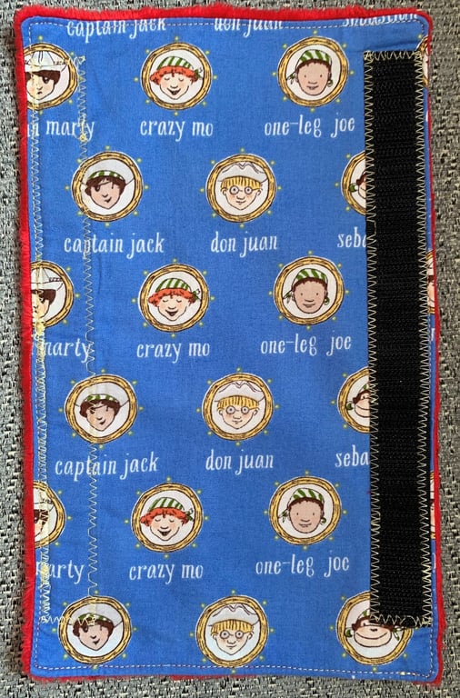 Pirate Reversible Seat Belt Cover