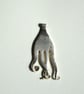 OctoPussish Silver plated pendant - Image 3