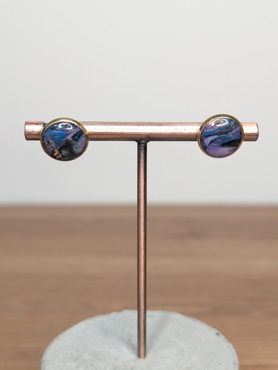 Yzma inspired small stud earrings 2