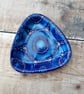 Triangle Dish ,small handmade ceramic dish