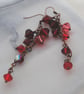 Ruby & Rose swarovski cascade earrings - Image 3