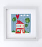 Personalised house portrait, petite Giclee print - Image 1