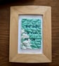 'But Still, Like Dust I'll Rise' Hand embroidered Quilt Art - Image 1