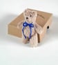 Tiny ted in a box, letterbox gift 'random act of tiny furry kindness' - Image 2
