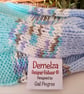 Designer Hand Knitted Baby knotted Pixie Hat  3- 6 months size - Image 3